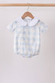 Blue Gingham Bubble