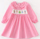 Nutcracker Embroidery Smocked Dress