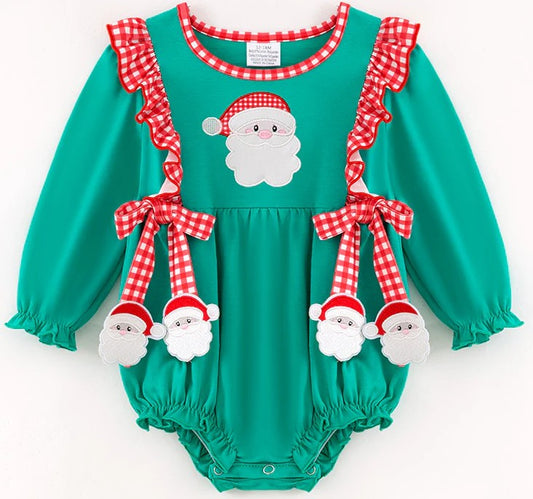 Santa Tassel romper