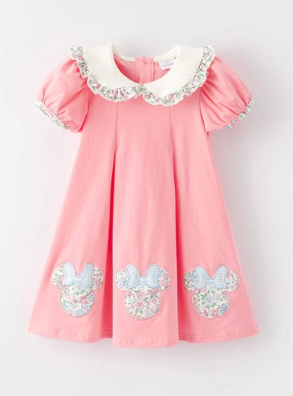 Floral mouse Applique Dress