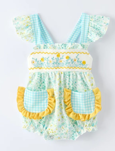 Floral Embroidery Bubble