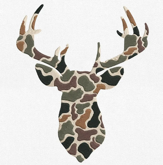 Personalized Camo Deer Sweatshirt
