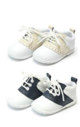 Austin Leather Saddle Oxford Shoe (Baby/Toddler)