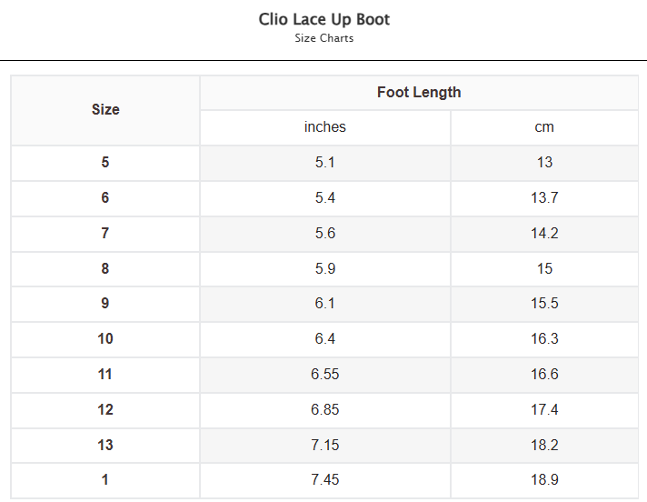 Clio Lace Up Boot