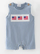 Patriotic Flag Embroidered Jon Jon