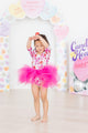 Secret Garden 3/4 Sleeve Tutu Leotard