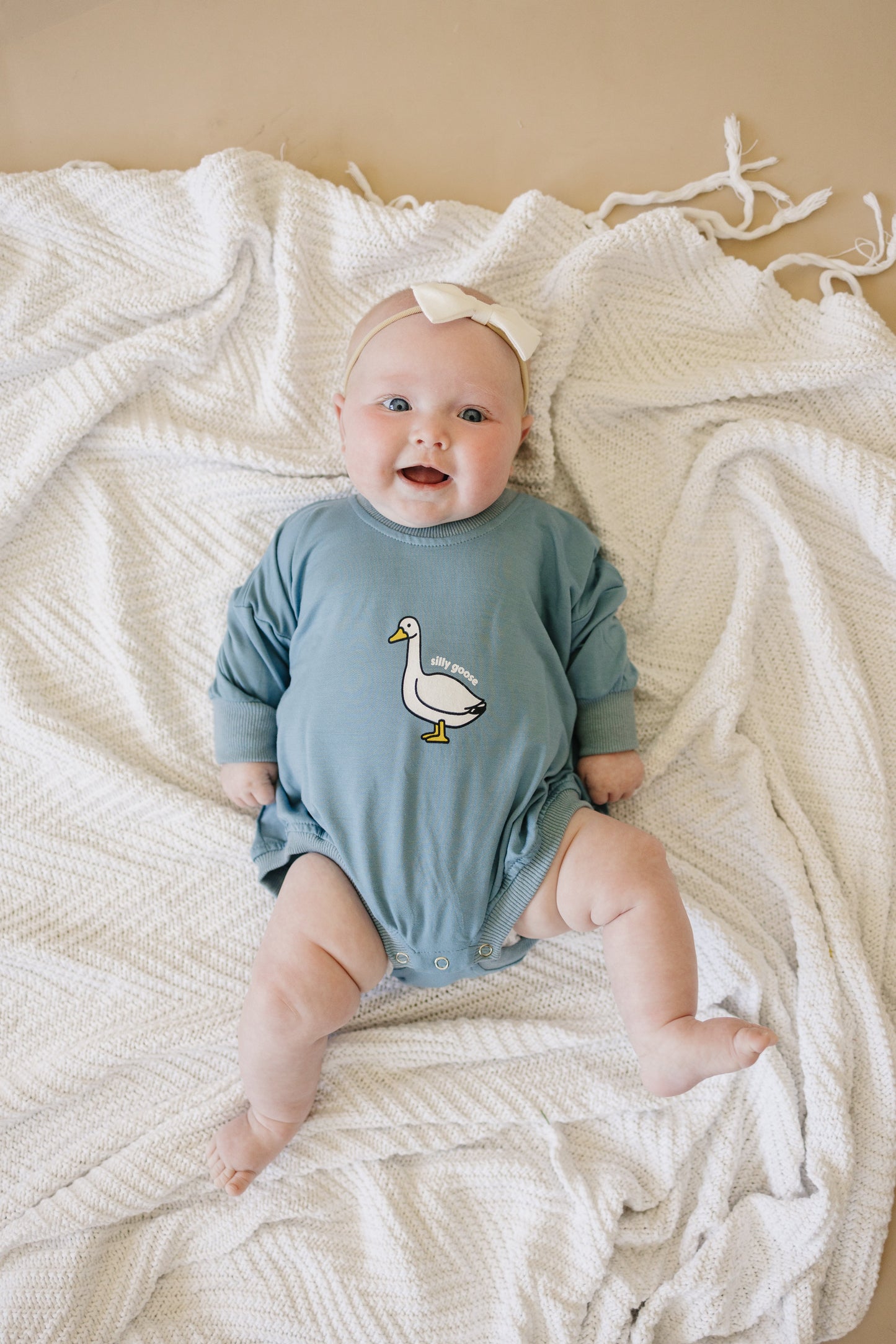 Silly Goose Bamboo Baby Romper