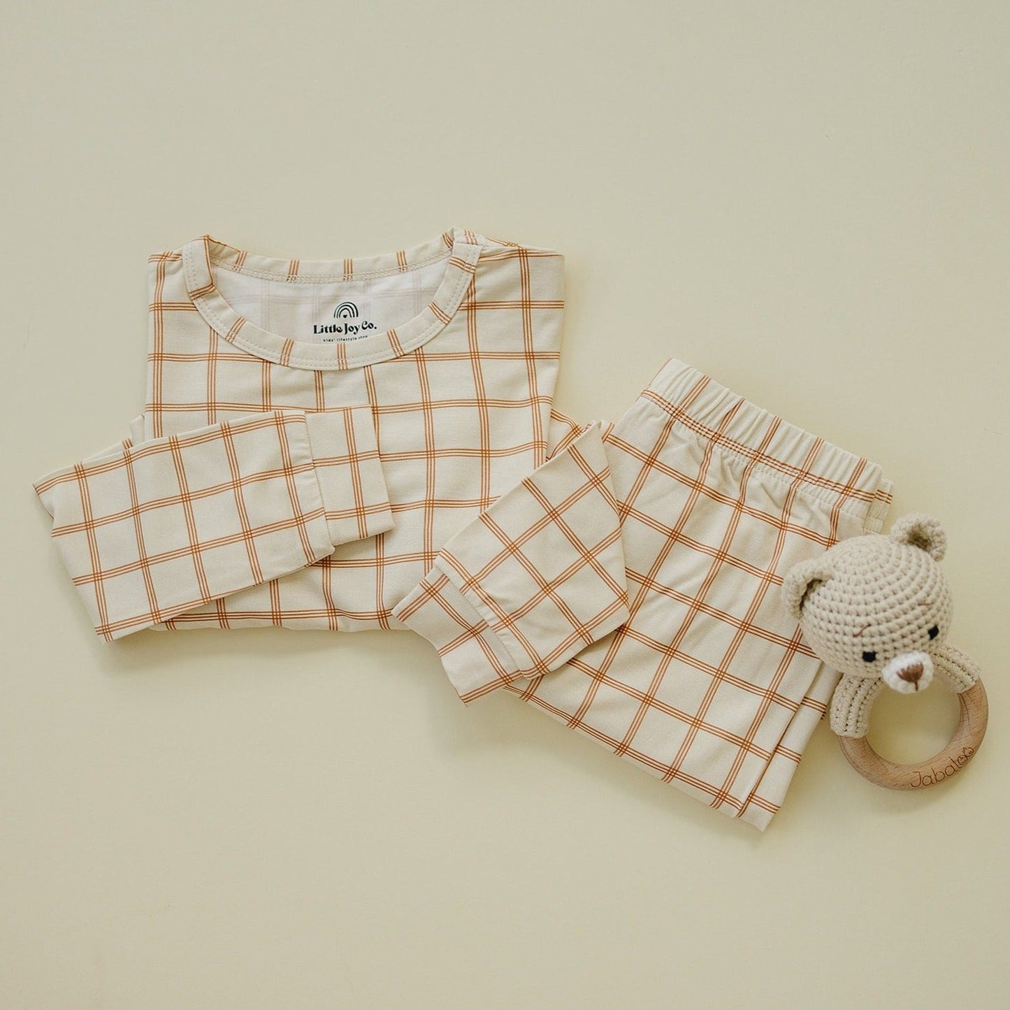 Plaid 2pc Bamboo Pajamas