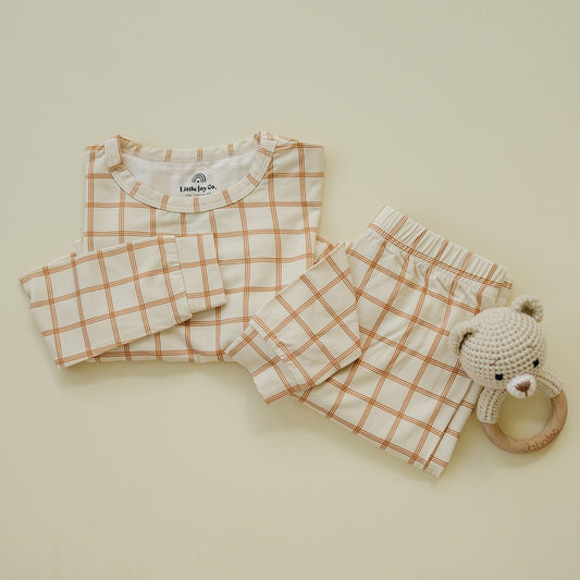 Plaid 2pc Bamboo Pajamas