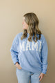 Mama Applique Crewneck Sweatshirt