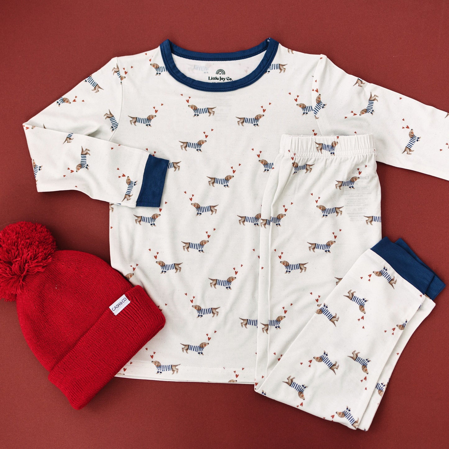 Puppy Love 2pc Bamboo Pajamas