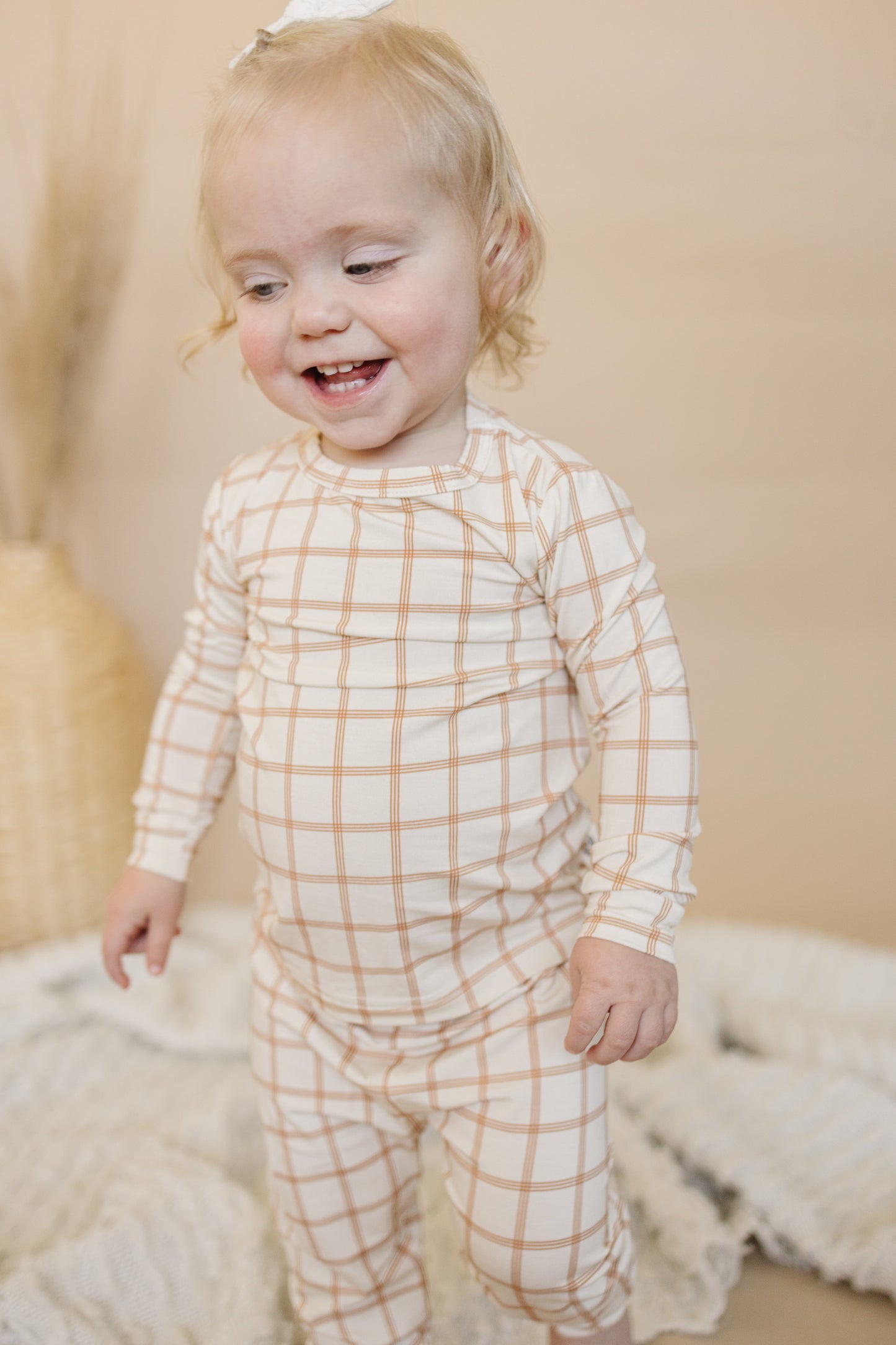 Plaid 2pc Bamboo Pajamas