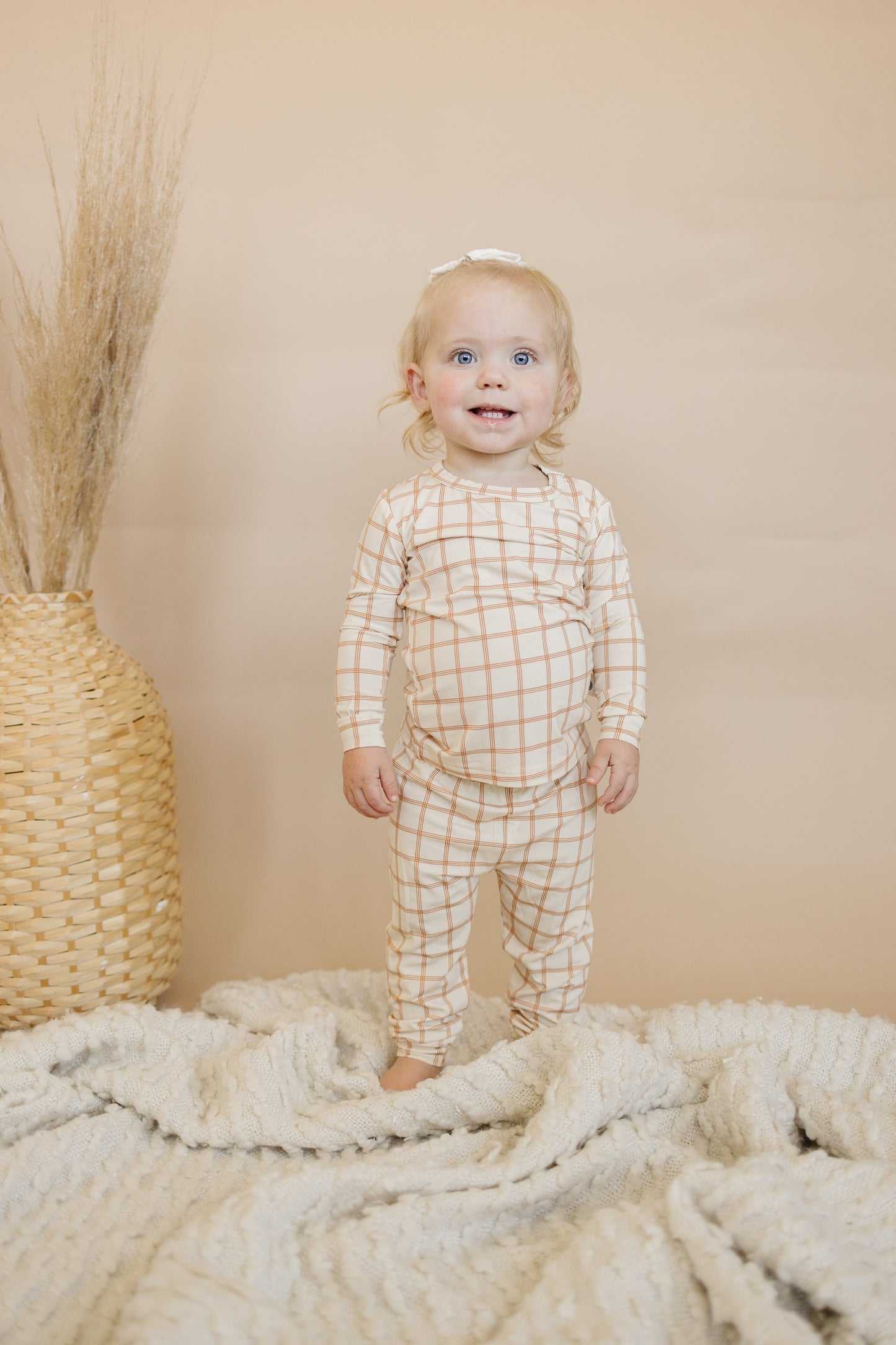 Plaid 2pc Bamboo Pajamas
