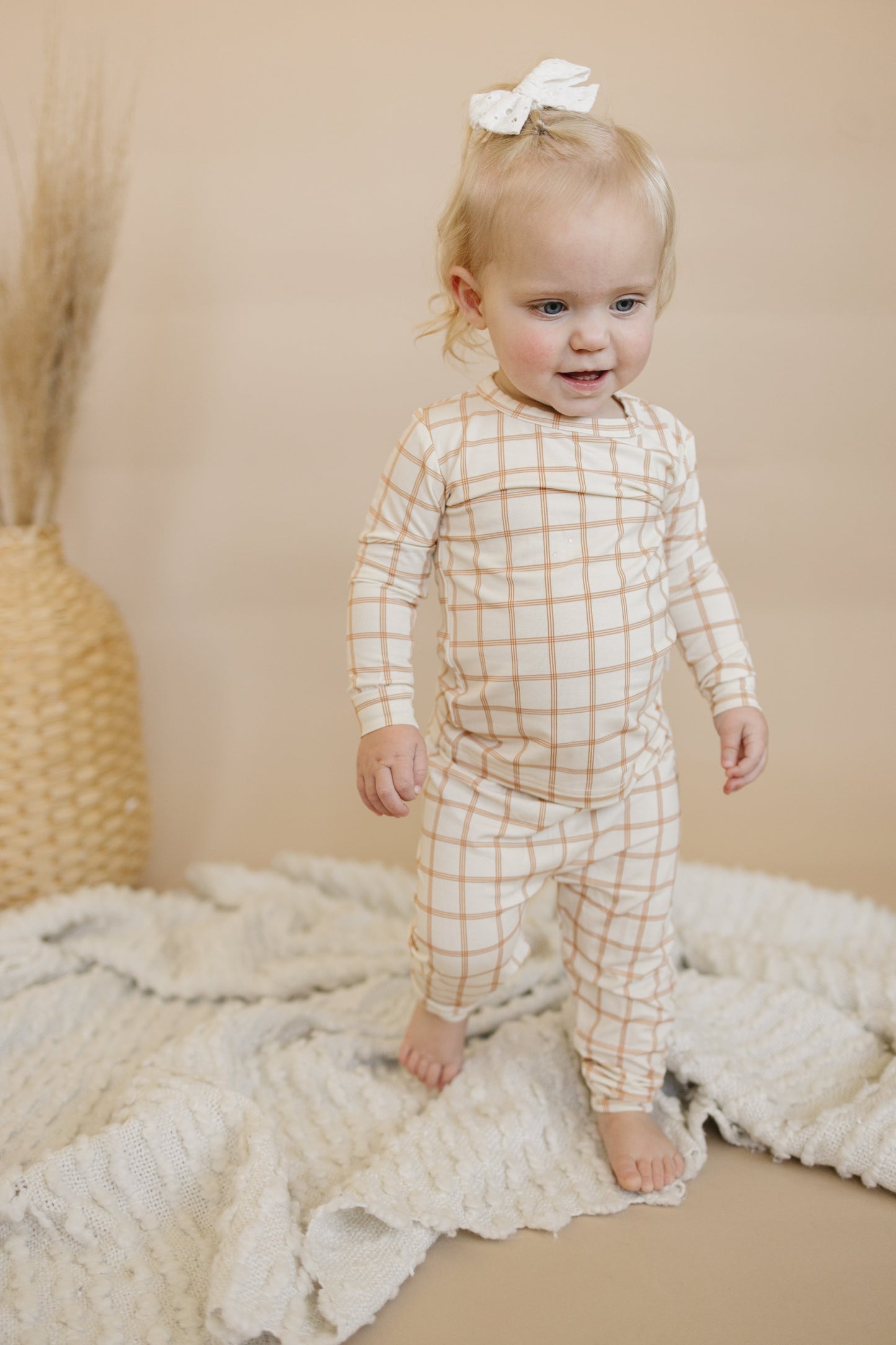 Plaid 2pc Bamboo Pajamas