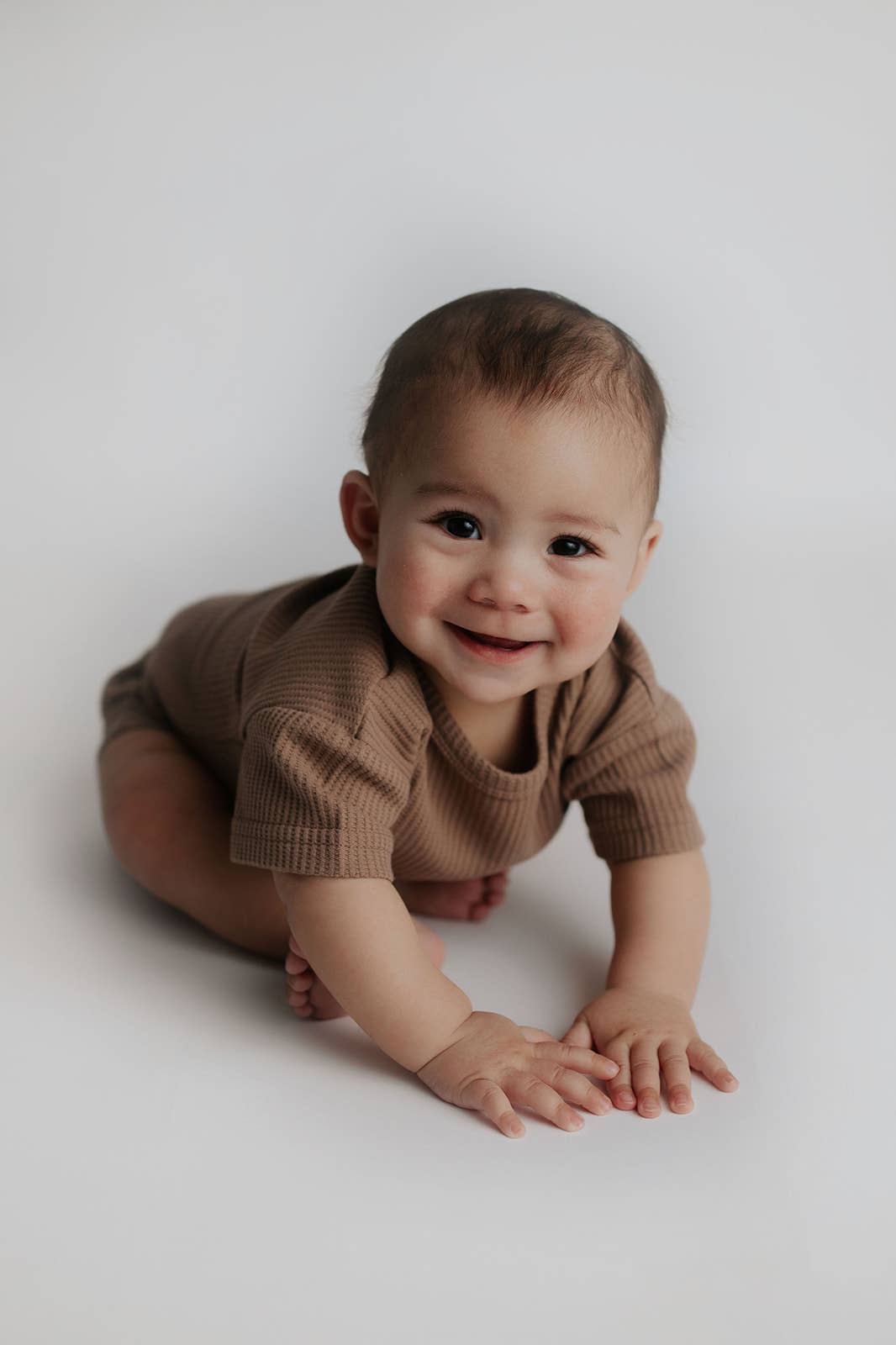 Cocoa Sands Neutral Summer Waffle Toddler Top & Bottom Set