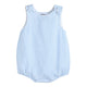 Classic Light Blue Seersucker Bubble Romper