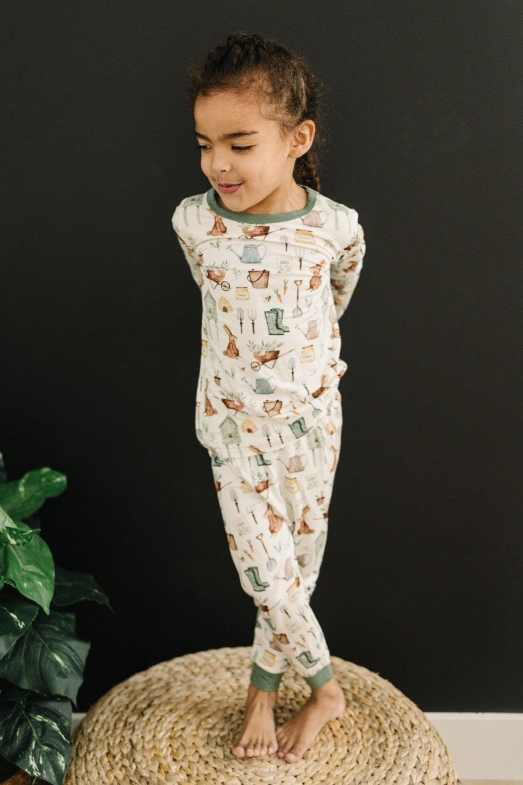 Cottontail Garden 2pc Bamboo Pajamas