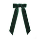 Dark Green Long Tails Hair Bow