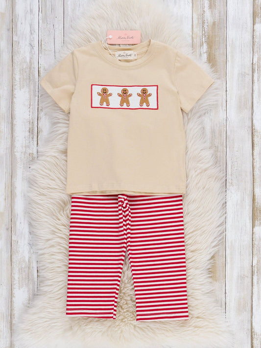 Gingerbuddies Smocked Pajamas