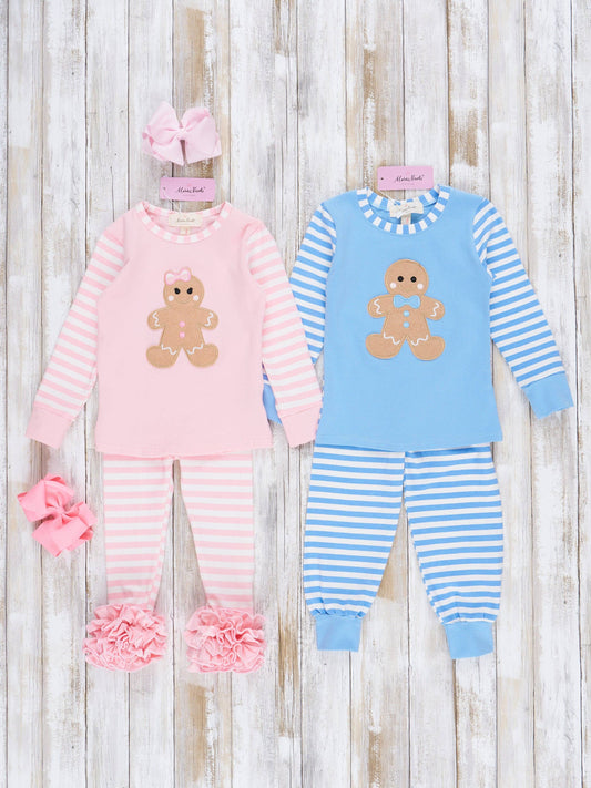 Christmas Gingerbread Pajamas - For Boys & Girls