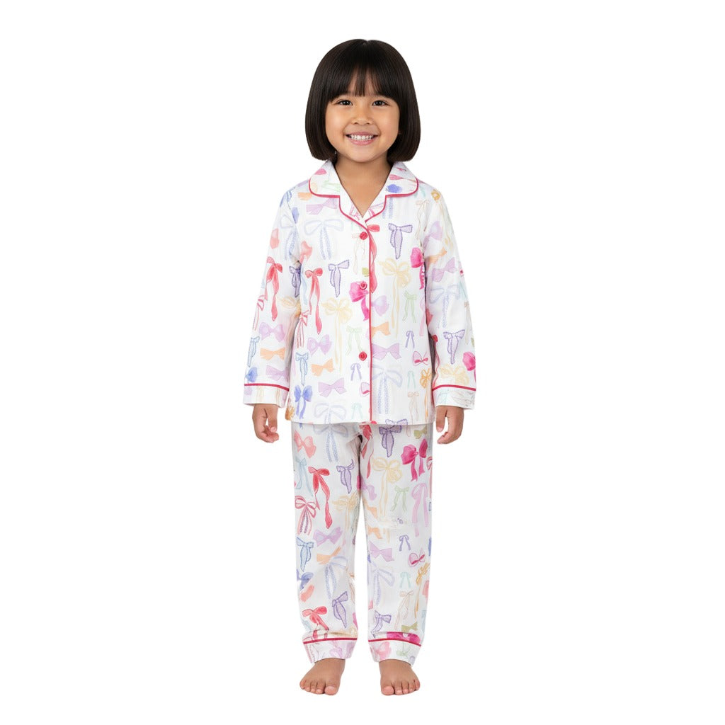 Beautiful Bow 2 piece pajama set