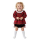 Red Plaid Cotton Smocked Bloomer Set
