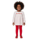 French Knot Santa 2 piece pant set