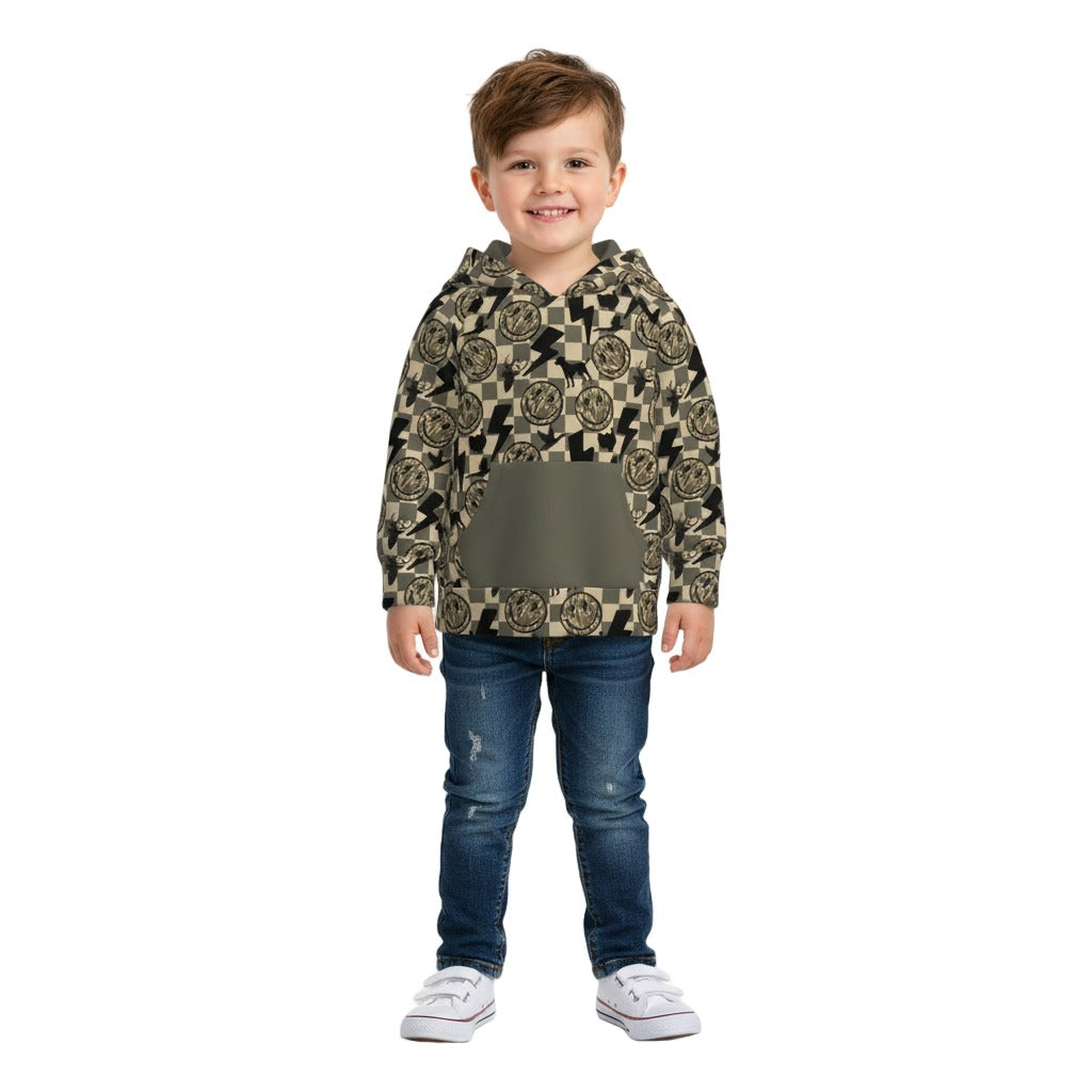 Smiley Camo Hoodie