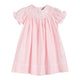 Light Pink Daisy Smocked Bishop Dress