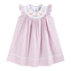 Light Purple Smocked Bishop Dress