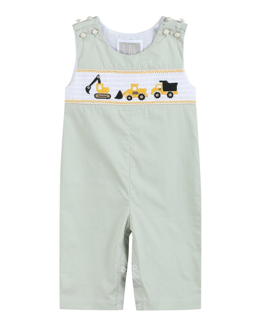 Sage Green Construction Smocked Longalls