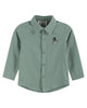 Sage Green Mallard Boys Dress Shirt