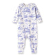 Baby Girl Toile de Jouy Bamboo Romper
