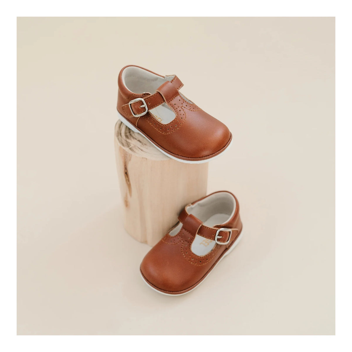Gemma Leather T-Strap Mary Jane (Baby/Toddler)