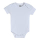 White Organic Cotton Short Sleeve Bodysuit